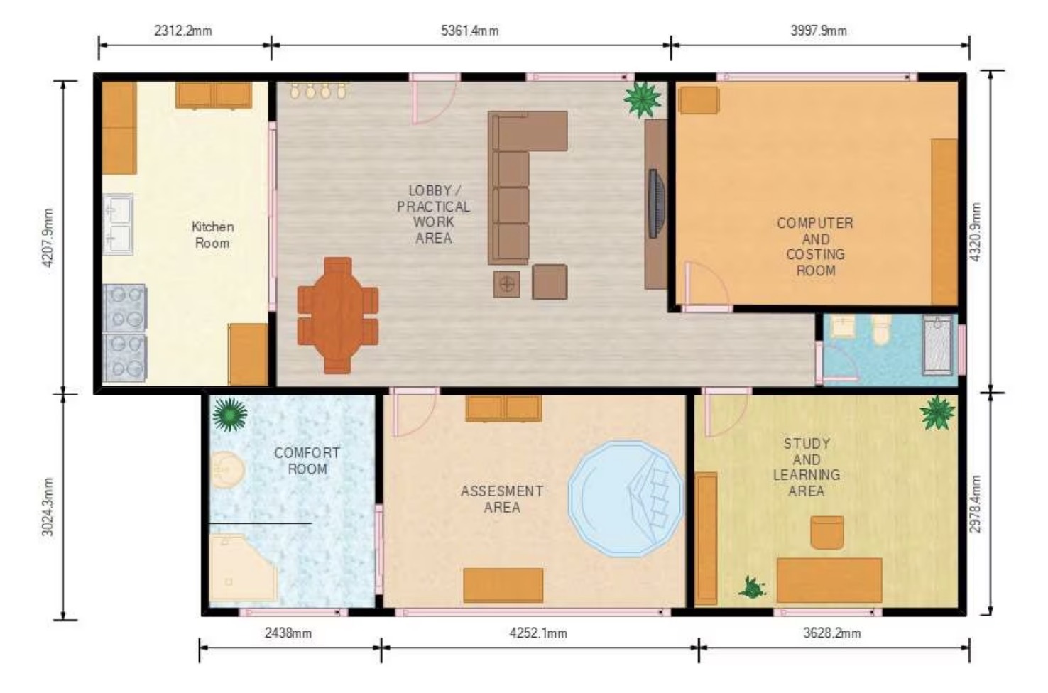Automatic House Floor Plan Generator